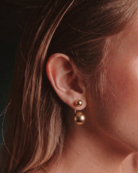14K Telephone Earrings