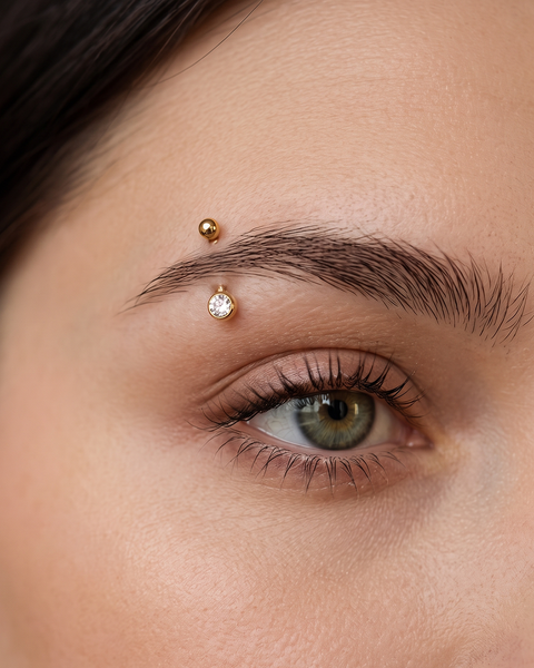 14K Eyebrow Piercings