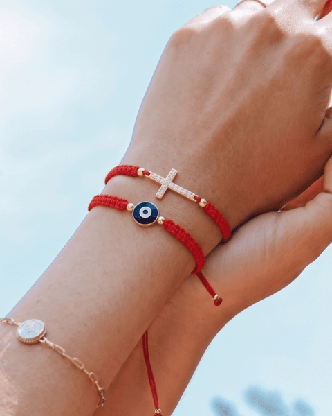 14K Red Strings Bracelets