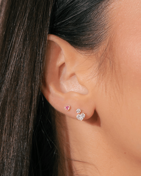 18K Spanish Screw Back Earrings
